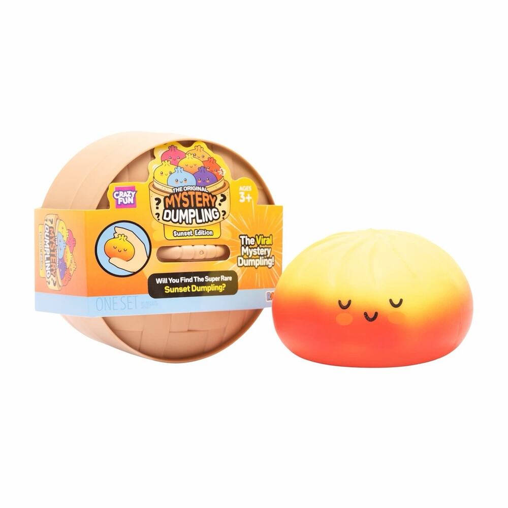🔥Crazy Fun Mystery SUNSET Squishy Bun Set 6 Pack BNWT🔥